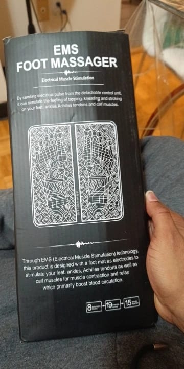Customer photo review of Foot Massage Mat