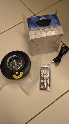 Customer photo review of Aurora Projector