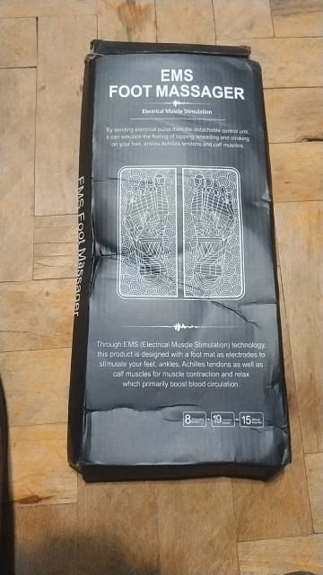 Customer photo review of Foot Massage Mat