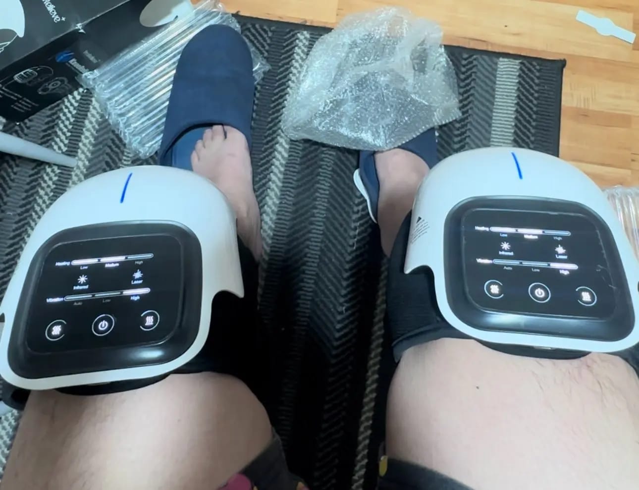 Customer photo review of SootheStride Knee Reliever Pro