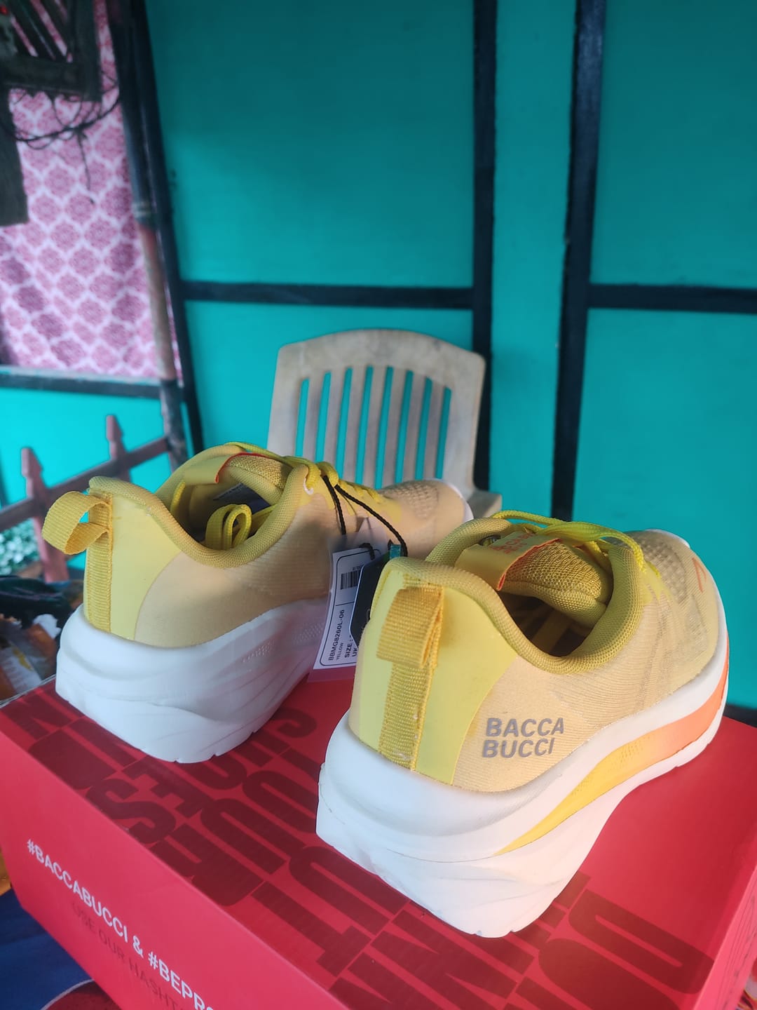 Customer photo review of Bacca Bucci SPEED PRO Athleisure Running Shoes