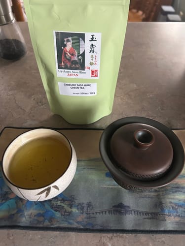 Customer photo review of Gyokuro Kagoshima Sasa Hime