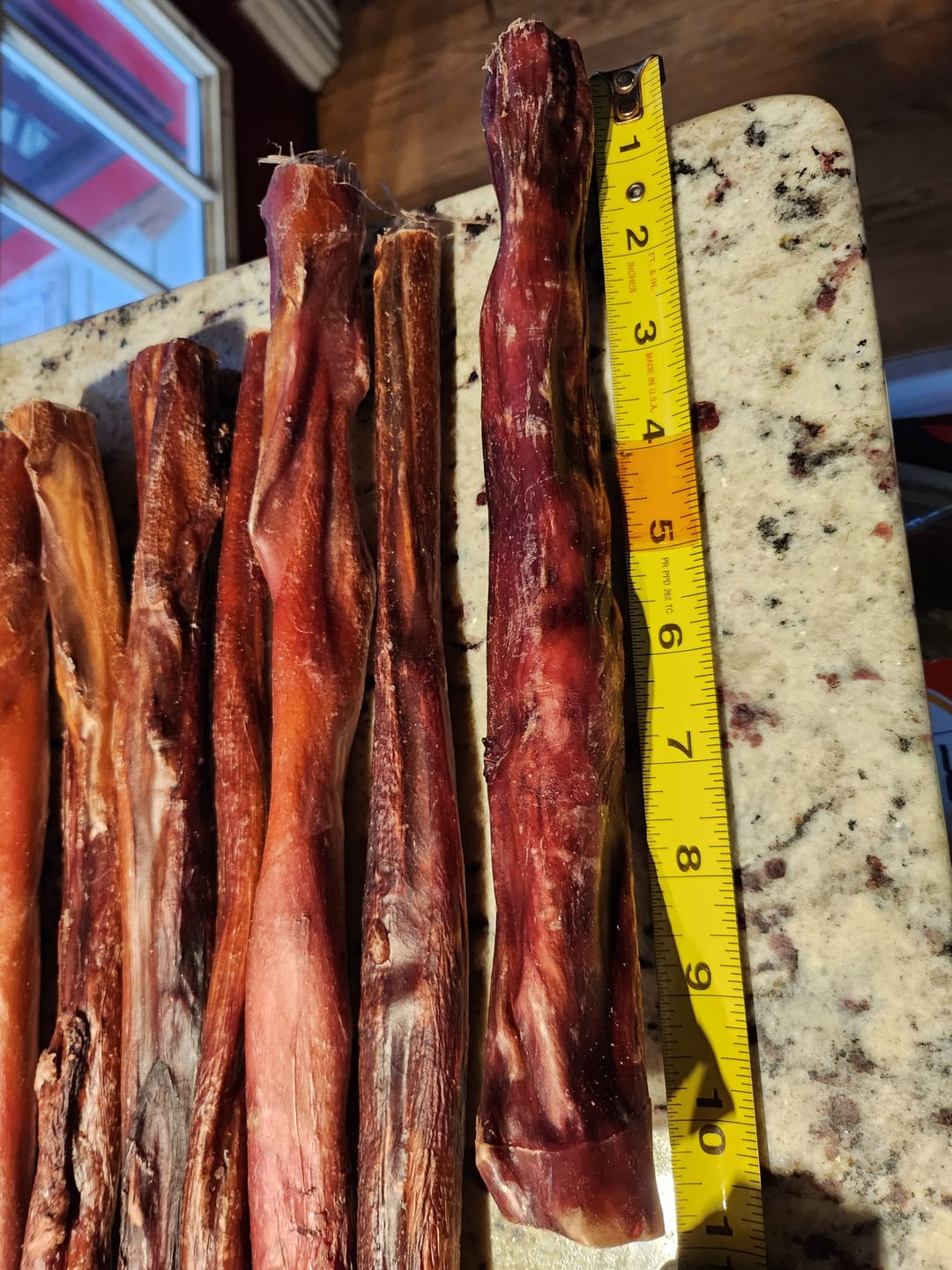 Customer photo review of Power Bully Sticks - 12 Inch