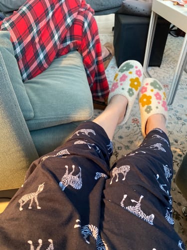 Customer photo review of Livia Flower Slippers