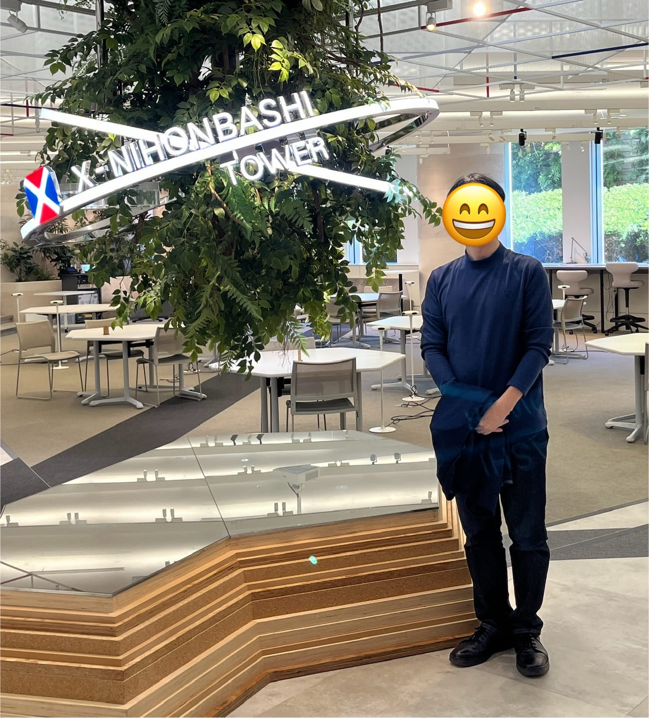 Customer photo review of ストレッチ　微起毛ハイネックスウェット
