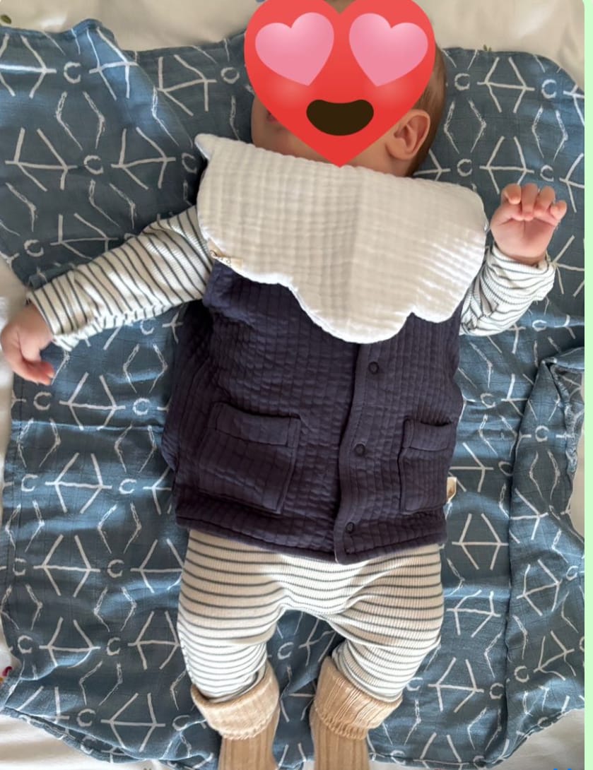 Customer photo review of Çift Taraflı Kapitone Yelek