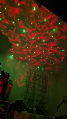 Customer photo review of Aurora Projector