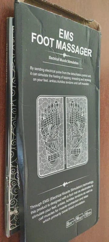 Customer photo review of Foot Massage Mat