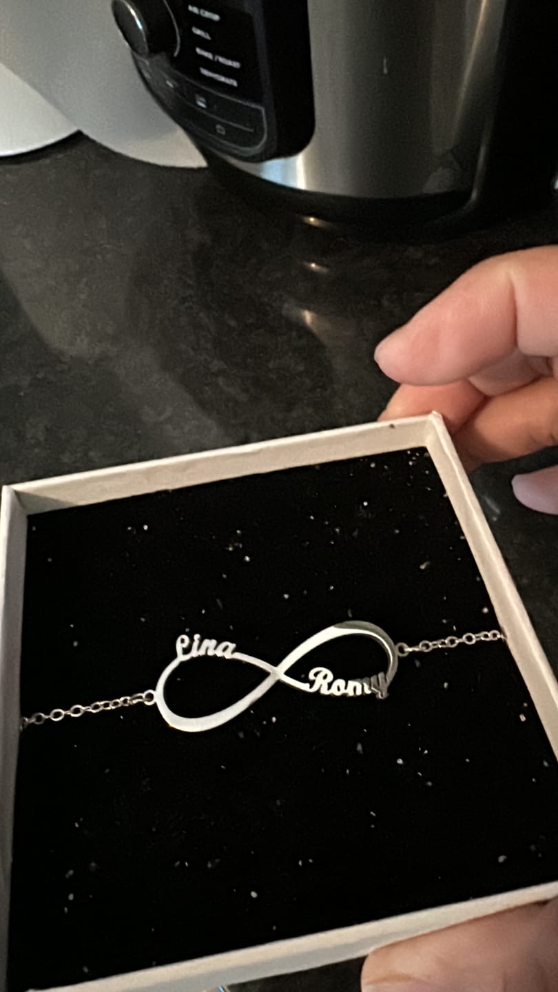 Customer photo review of Bracelet Infini Éternité