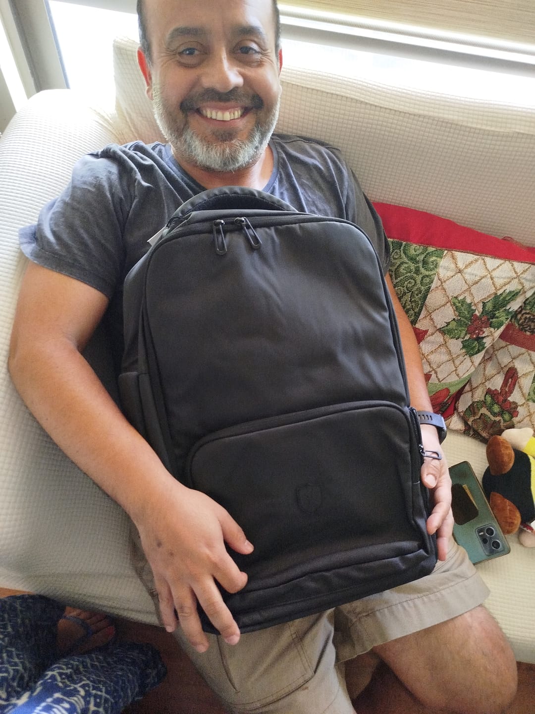 Customer photo review of Prime Backpack