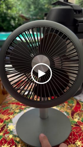 Customer video review of Ventilador Portátil  Kaltemp Jet 15hr Duración