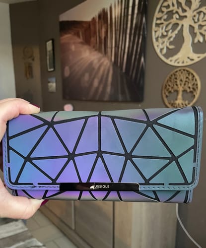 Customer photo review of Portefeuille Lumineux Étincelle