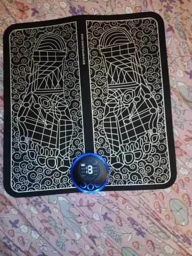 Customer photo review of Foot Massage Mat