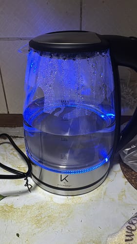 Customer photo review of Hervidor Glass Edition 1.8L Kitchen-It
