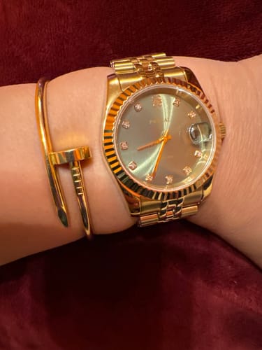 Customer photo review of Timeless Classic Diamond Watch