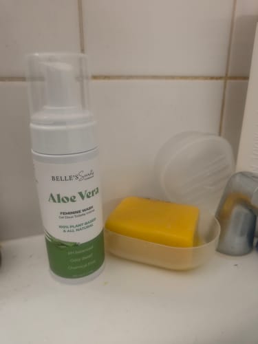 Customer photo review of Savon Intime Féminin Aloe Vera