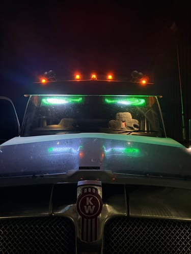 Customer photo review of LED Windshield Eyes For Car And Truck