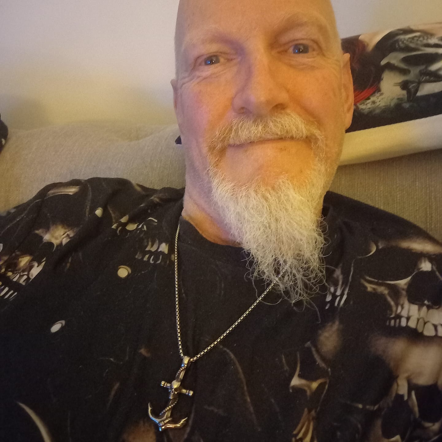 Customer photo review of SKULLED ANCHOR.