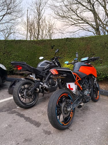 Customer photo review of KTM Duke 125/200/390