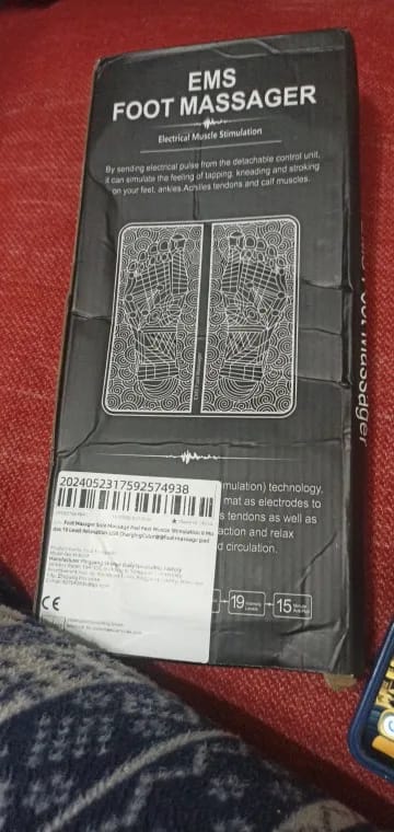 Customer photo review of Foot Massage Mat
