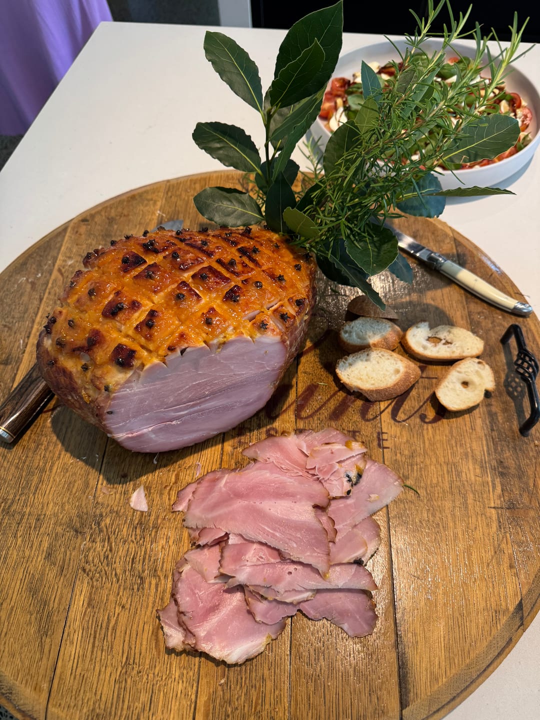 Customer photo review of Boneless Leg Ham