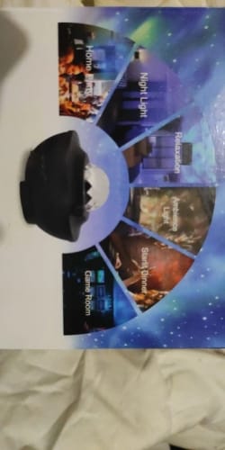 Customer photo review of Aurora Projector