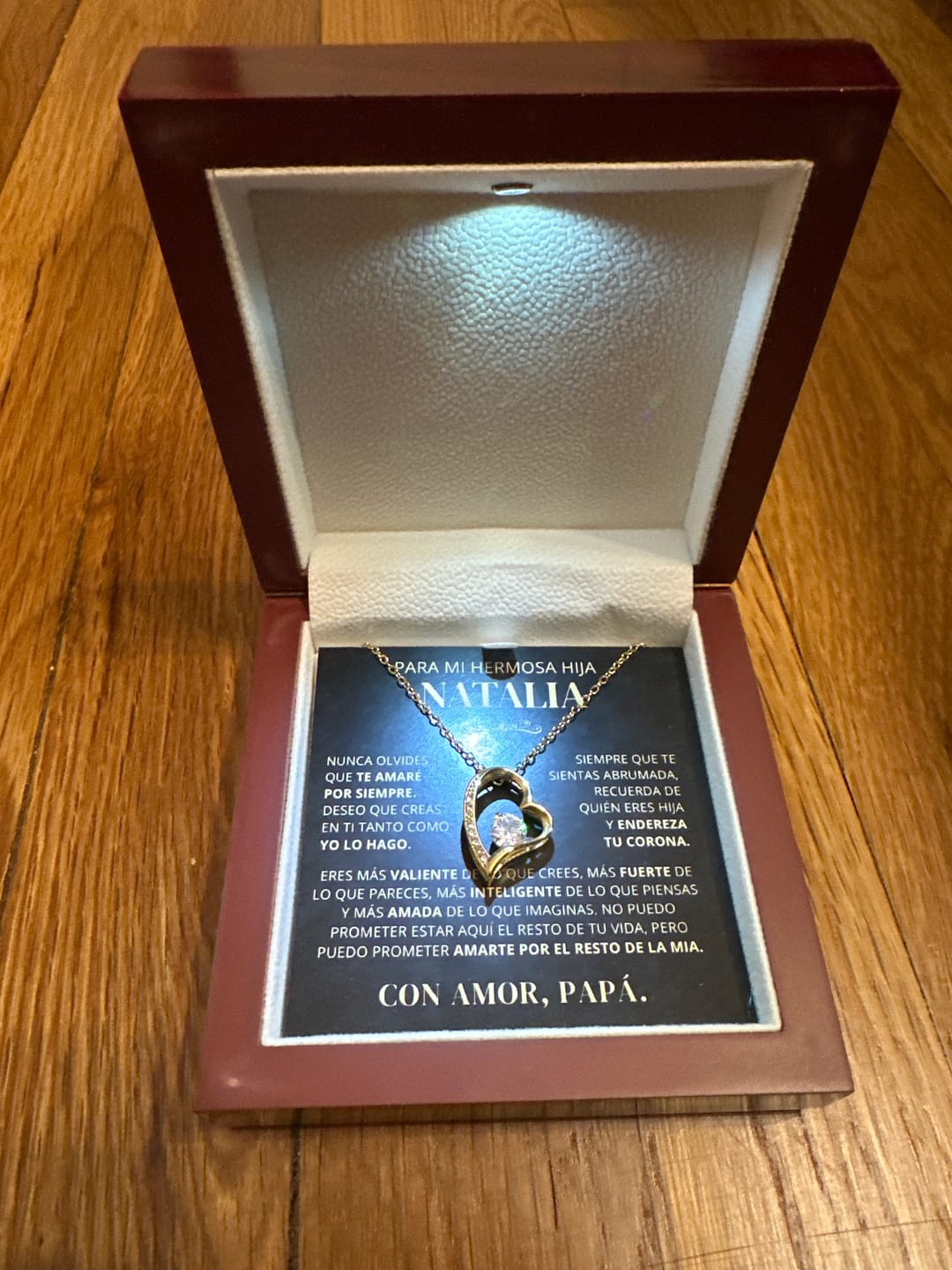 Customer photo review of Para Mi Hermosa Hija - FL250V2