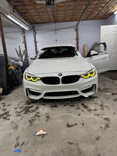 Customer photo review of F8X M3/M4 Yellow CSL DRL Headlight Module