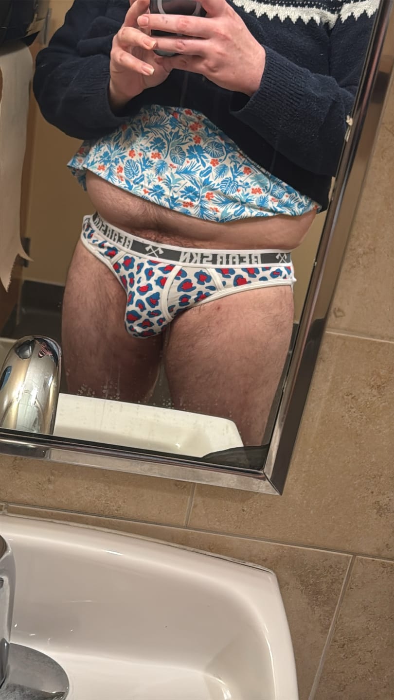 Customer photo review of Bear Skn Jock Strap - R&B Leopard