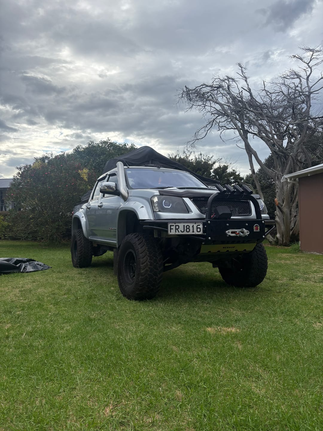 Customer photo review of Bi-Xenon 'Angry Eye' Headlight Retrofit DIY Kit