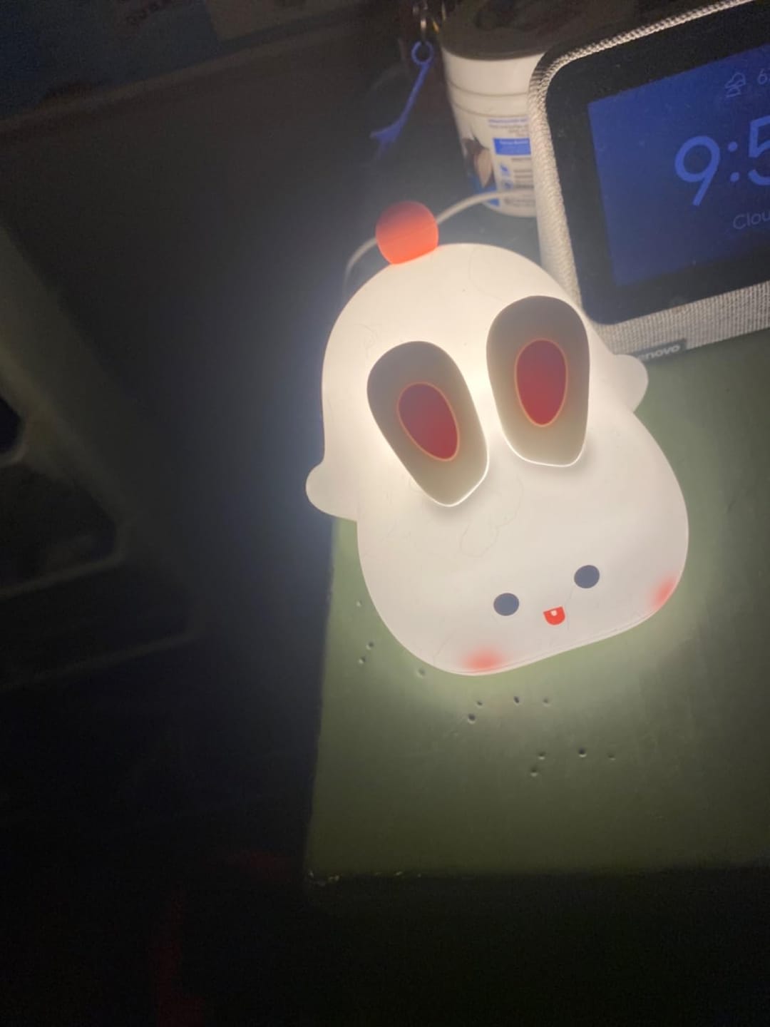 Customer photo review of MeWaii® Squishy Silicone Tap Tap Night Light 2025 - Best Gift For Girls and Kids