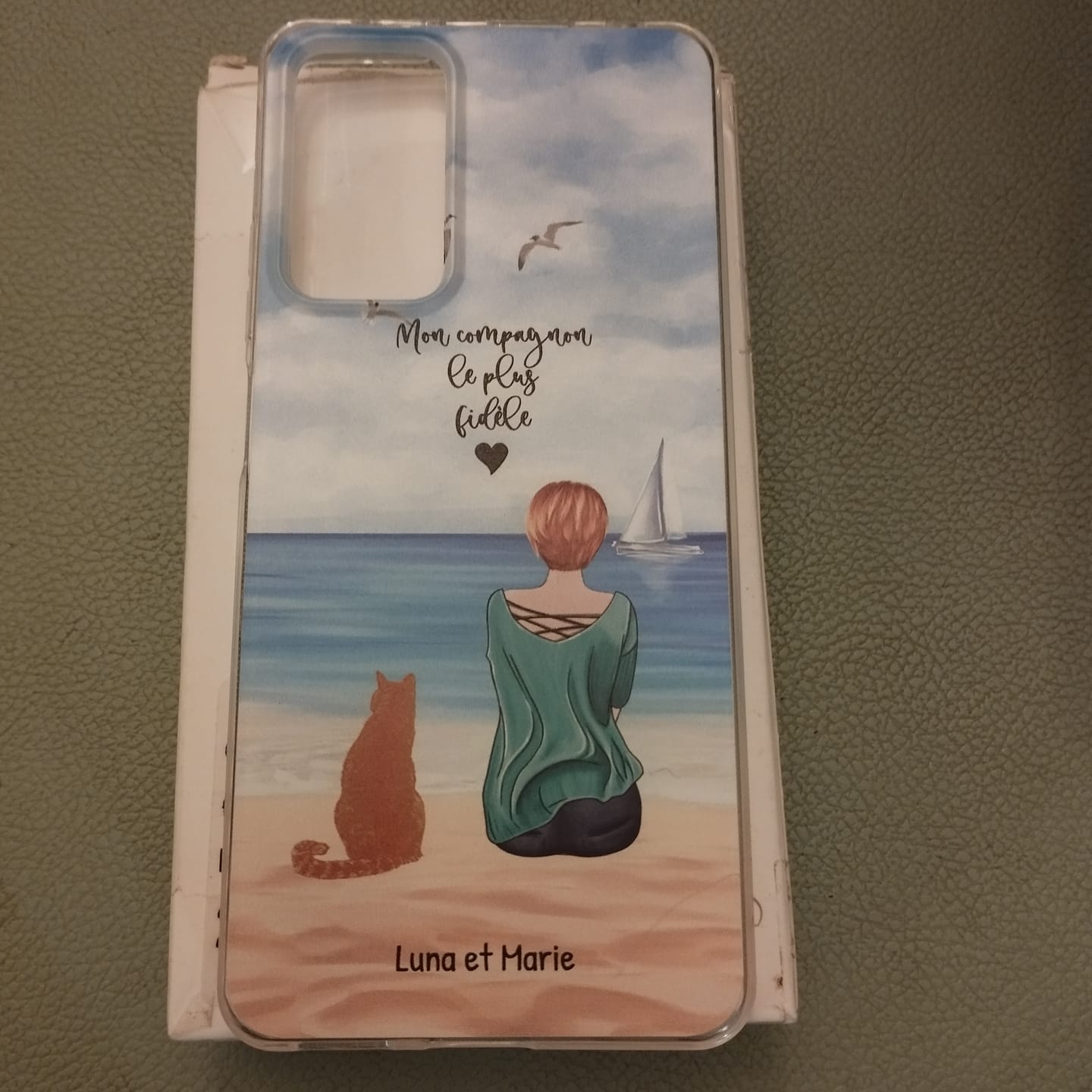 Customer photo review of Meilleurs amis - Coque de téléphone personnalisée