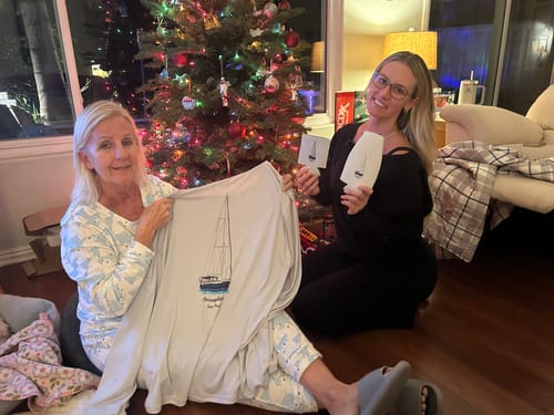 Customer photo review of Custom Digital Boat Artwork