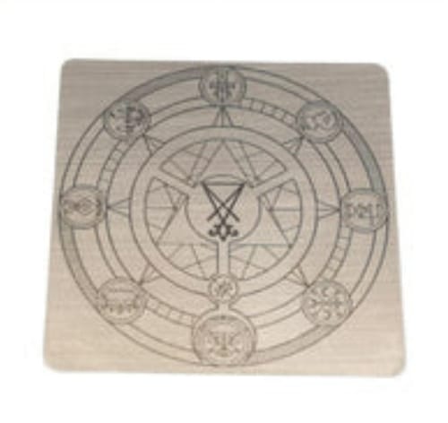 Maxwell B. review of Cleansing and Charging Altar Tile - Occult Gatekeepers of Hell for Energy workers image 1 out of 1