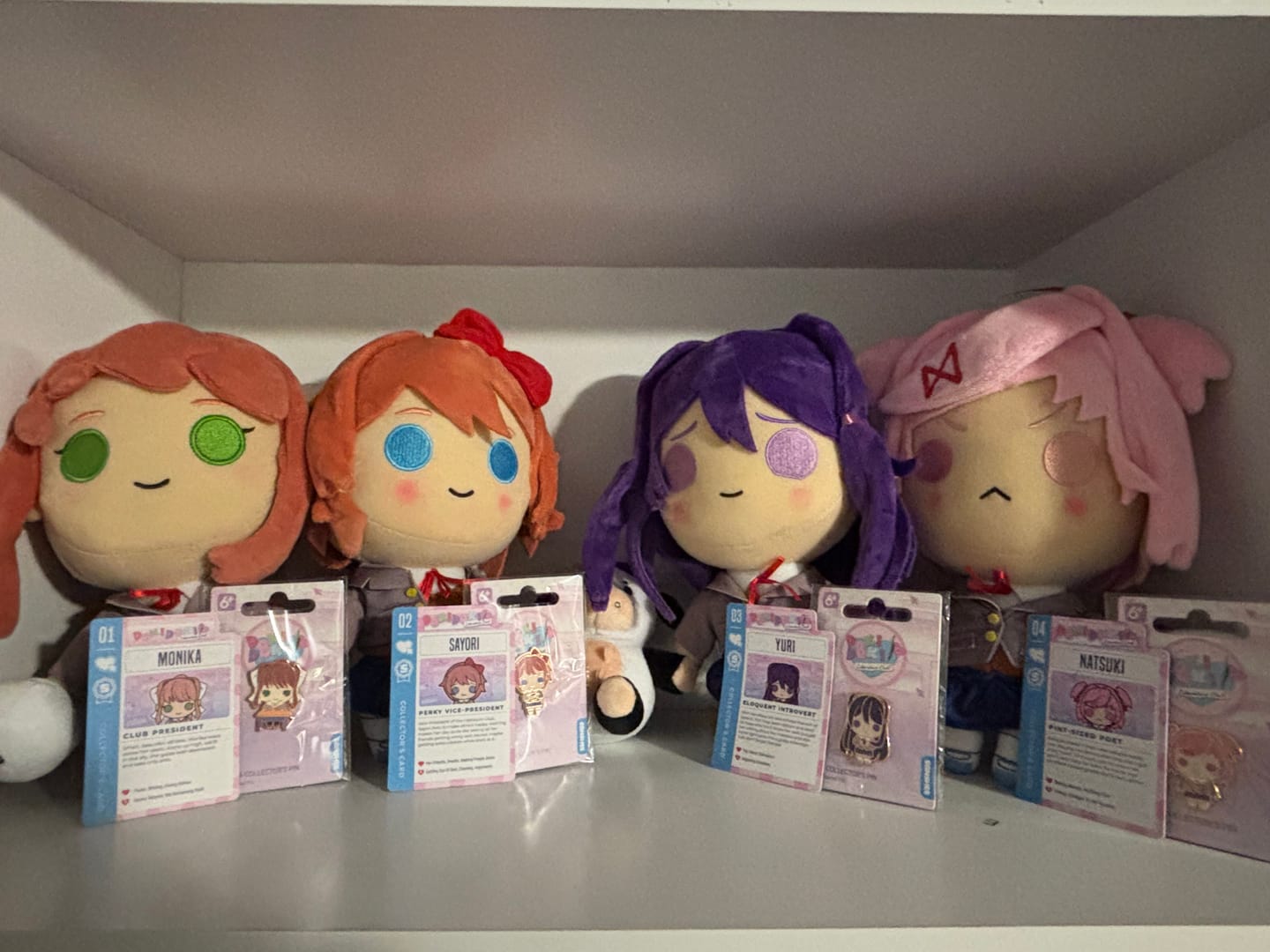 Customer photo review of Doki Doki Literature Club - Sayori Collector's Pin