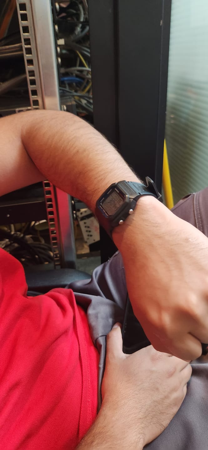 Customer photo review of Reloj Casio Vintage W-800H-1AVDF Líneas Azules