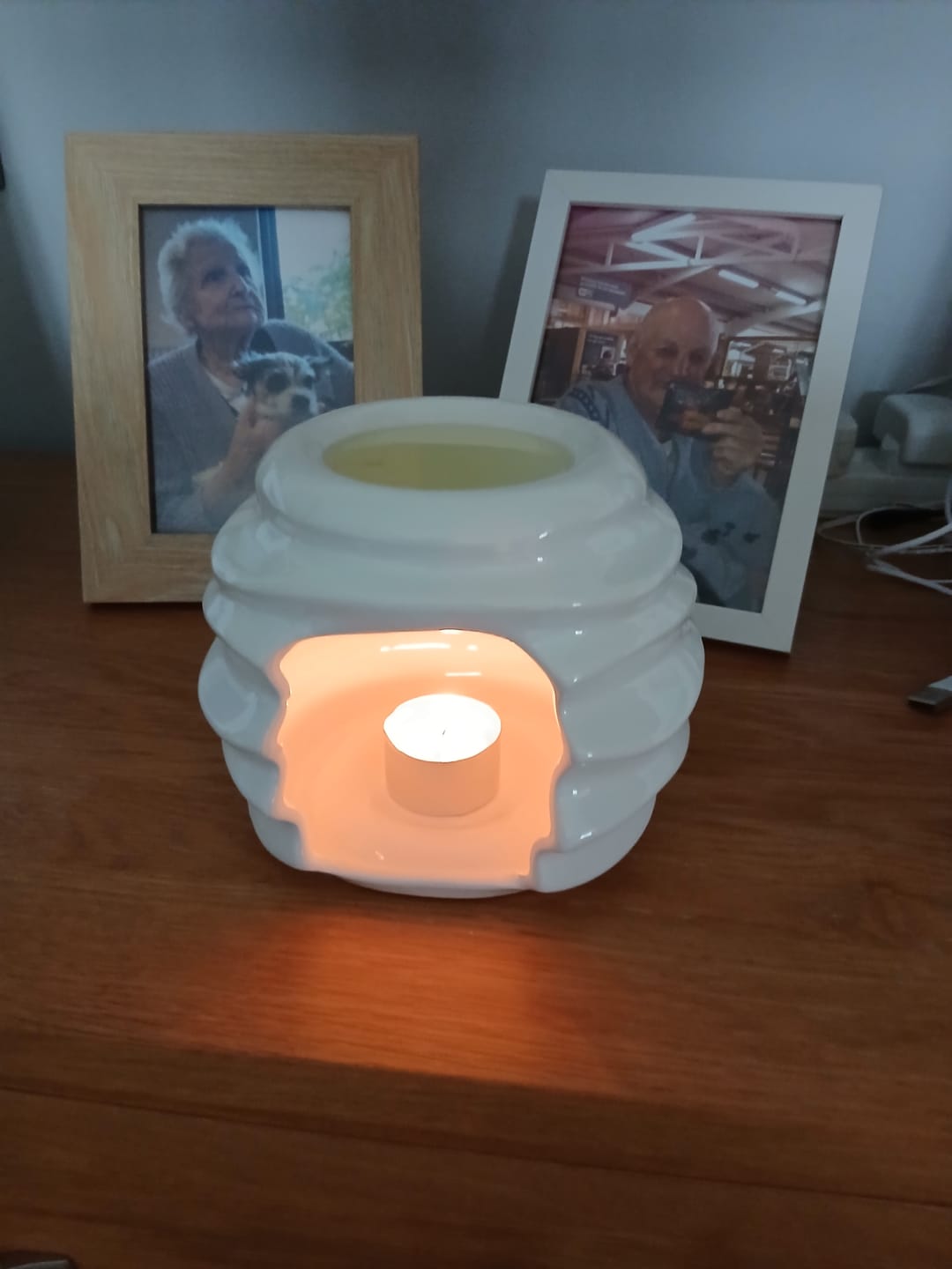 Customer photo review of Dante Wax Burner