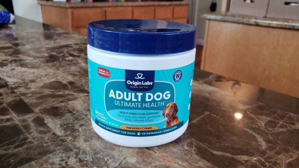 Customer photo review of Adult Dog Ultimate Health  Chew