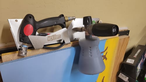 Customer photo review of Stainless Wall Organizer