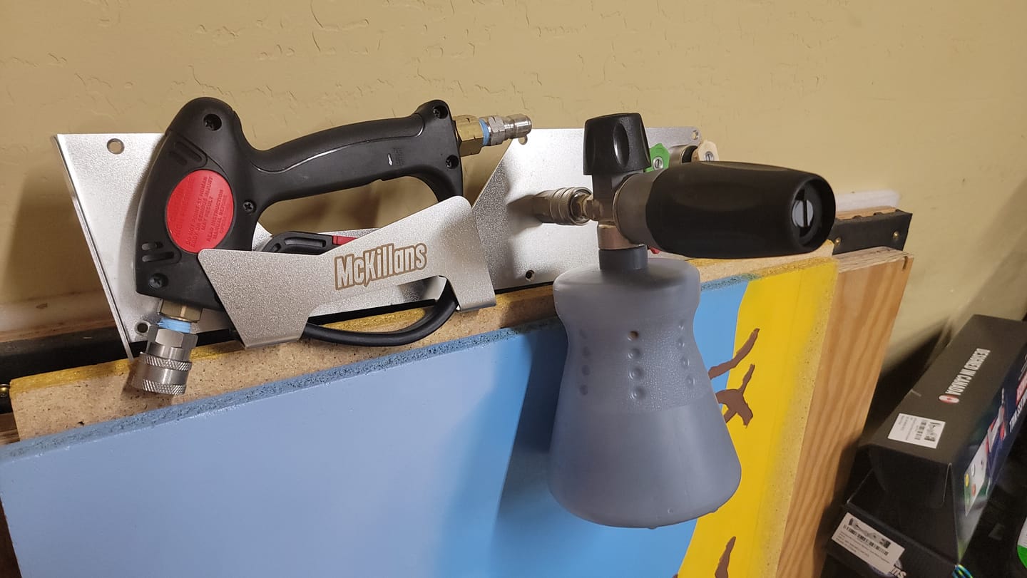 Customer photo review of Stainless Wall Organizer