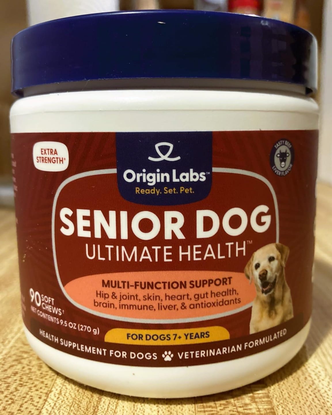 Customer photo review of Senior Dog Ultimate Health Chew