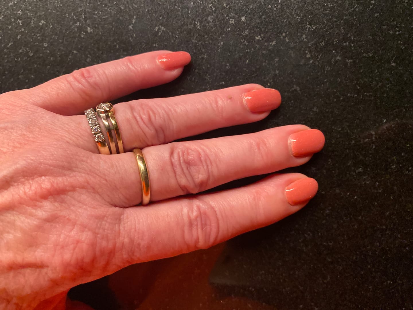 Customer photo review of Sweet Pink Bling Dipping Powder