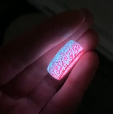 Customer photo review of FREE Today: Night Crack Energy Glow Ring