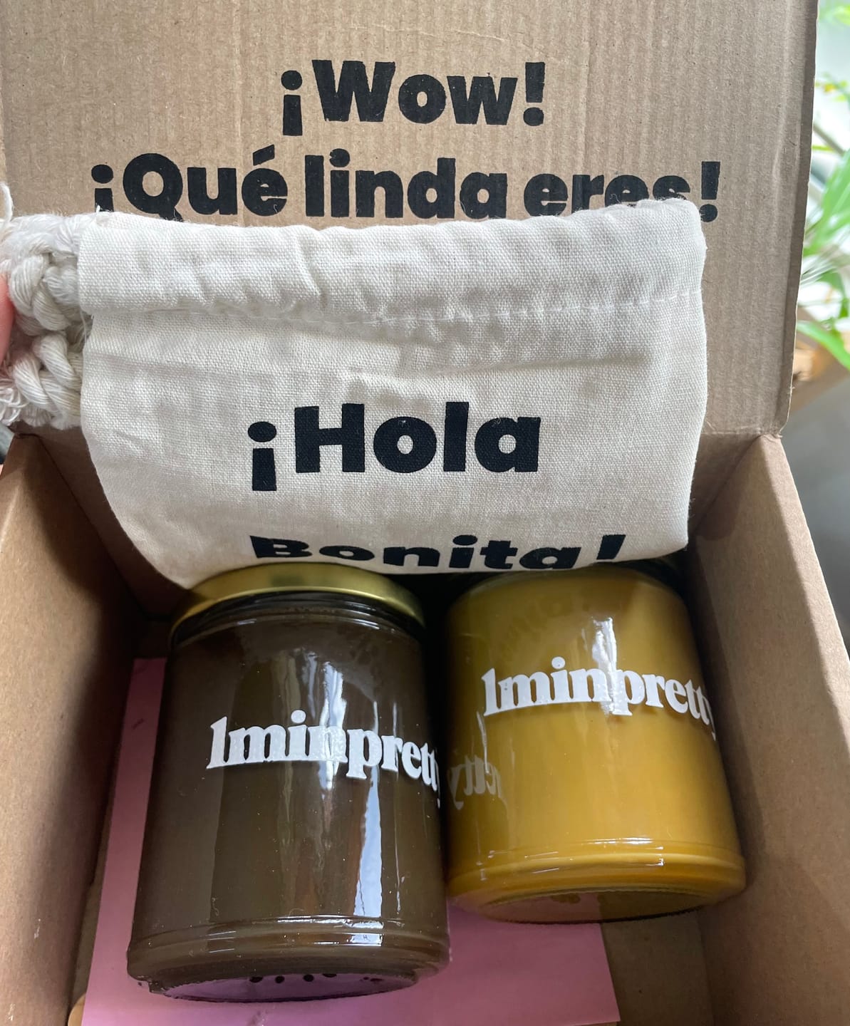 Customer photo review of Kit de 2 tarros de cera con envío gratis mx