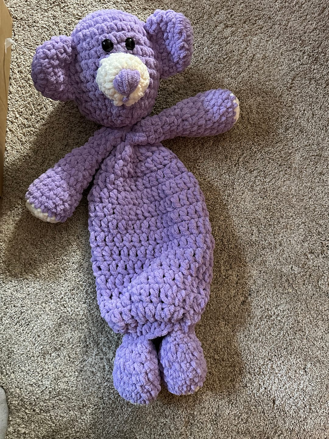 Customer photo review of Crochet Teddy Bear Pattern PDF Download