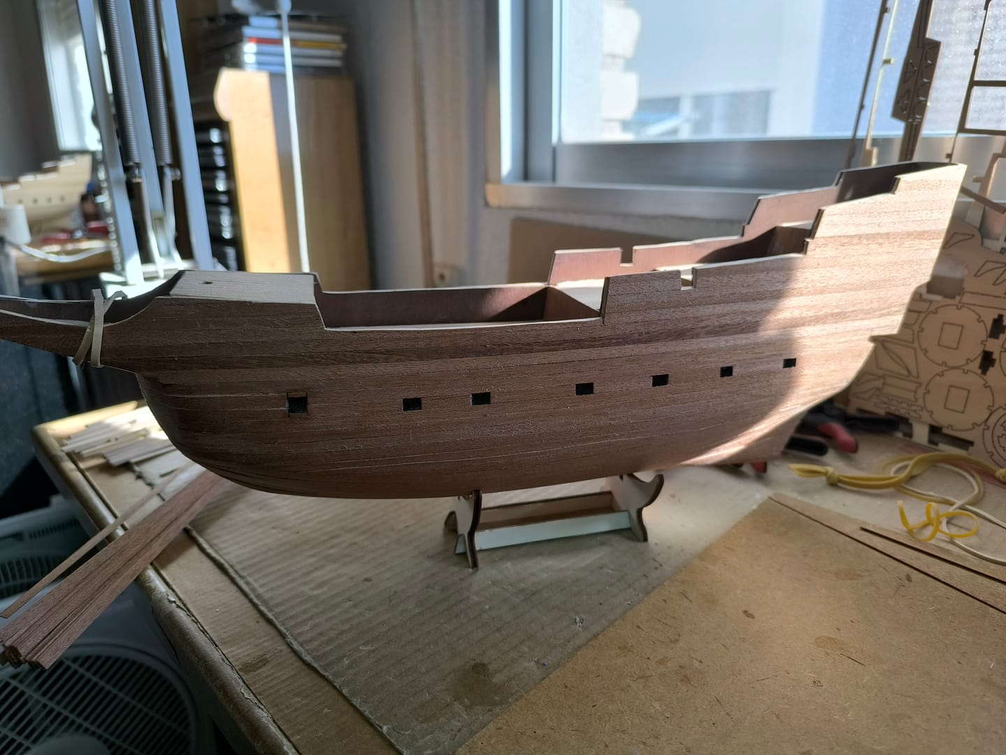 Customer photo review of Maqueta Barco Golden Hind