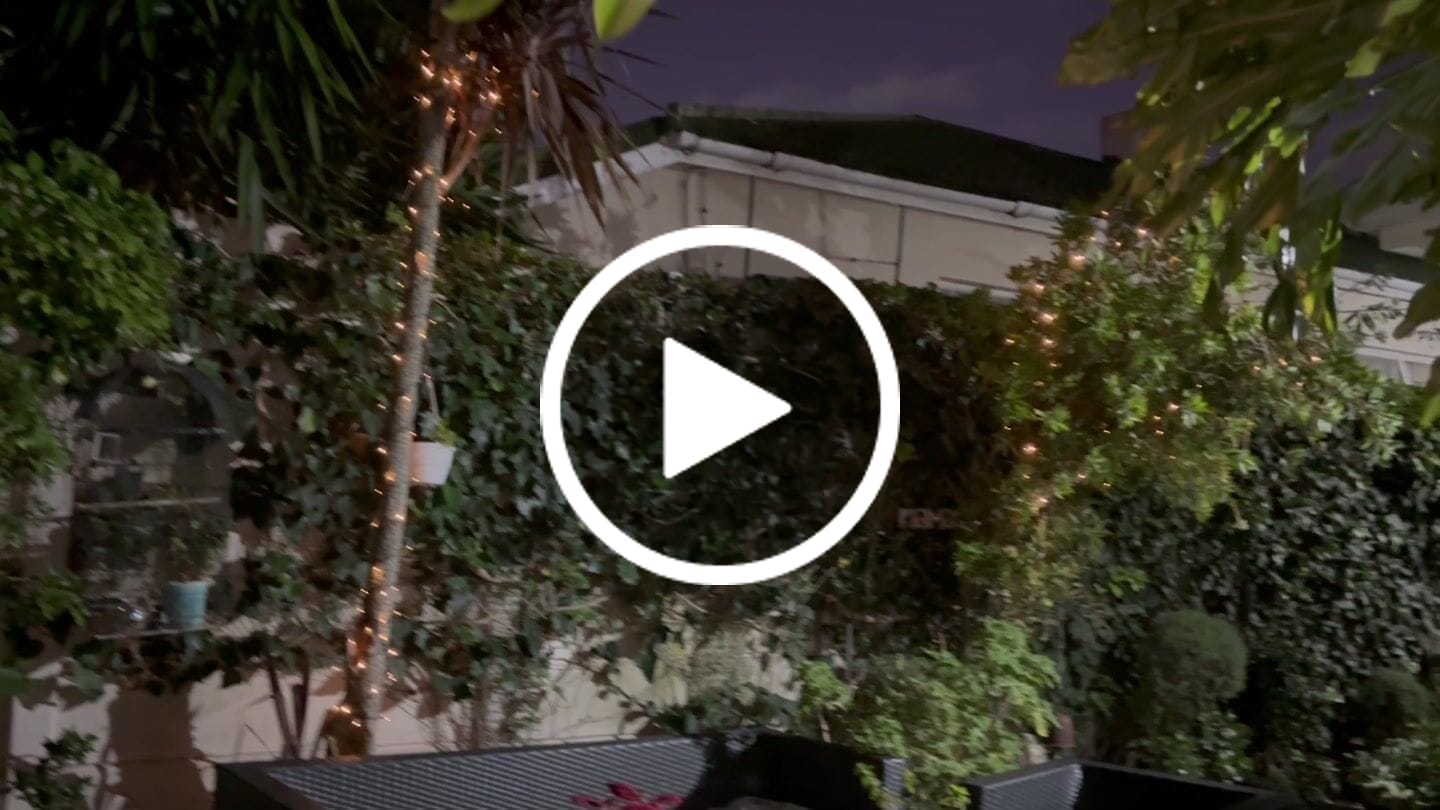 Customer video review of Black String Solar Fairy Lights