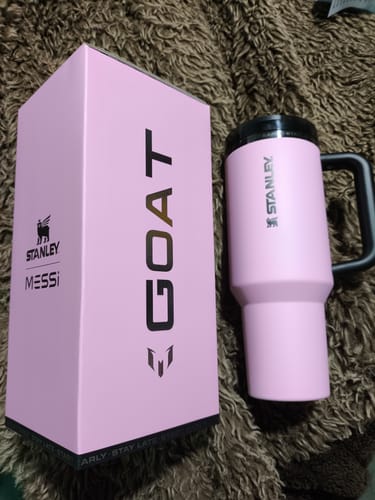 Customer photo review of Messi x Stanley 1913 Quencher Protour Flip Straw Tumbler | 1.1L