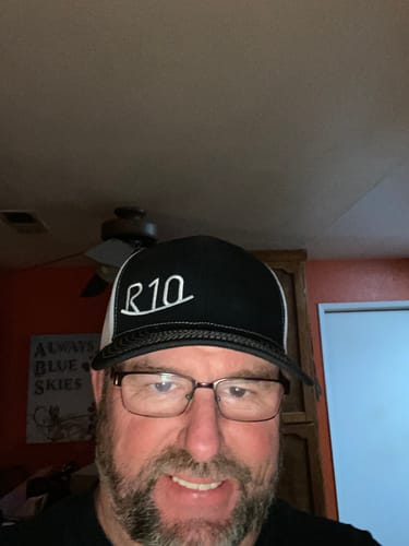 Customer photo review of (12 Pieces) Richardson 112 Custom Embroidered Hat + FREE Setup