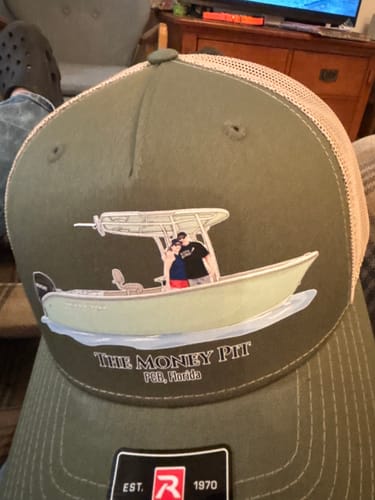 Customer photo review of Custom Trucker Hats
